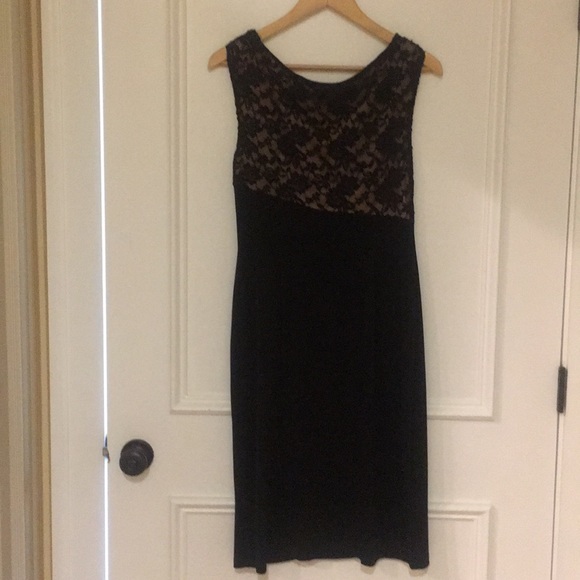 Black Dress. Connected apparel size 12 - Picture 3 of 3